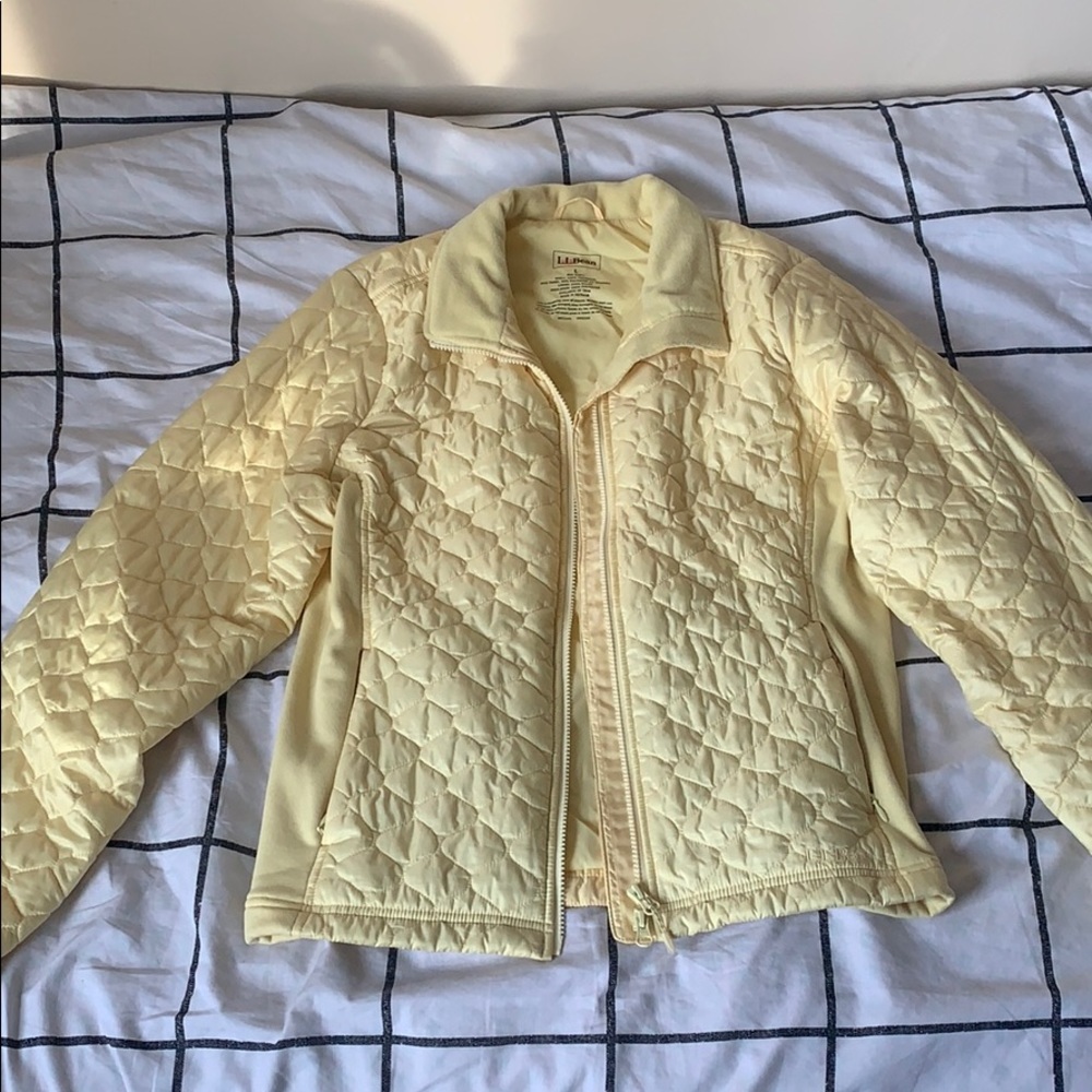 L.L. Bean yellow jacket